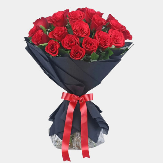 21 Love Red Rose Bouquet