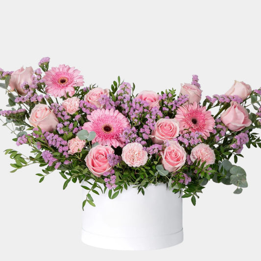 Pink Elegance Flower Box