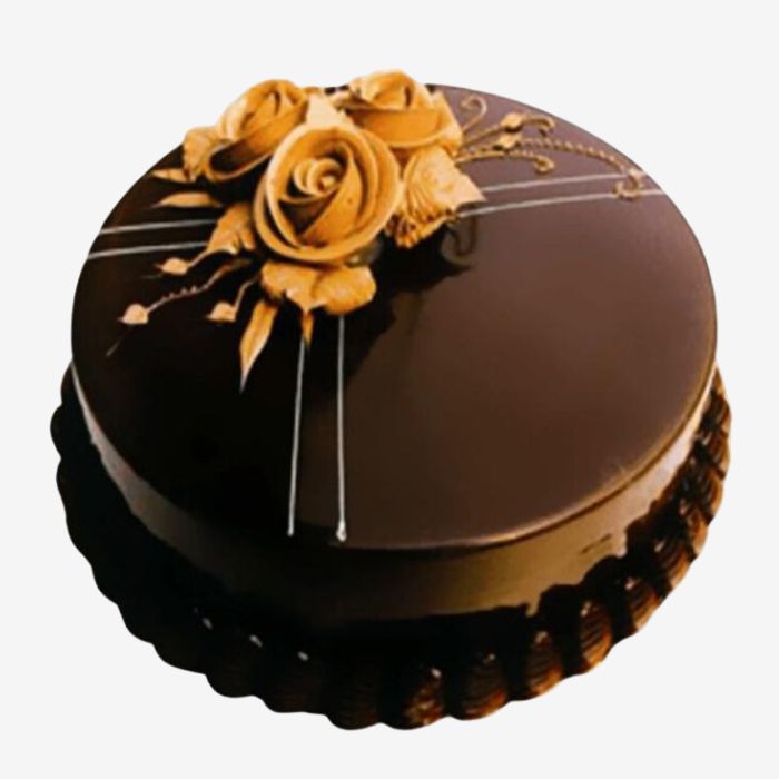 Chocolate Flower Cake