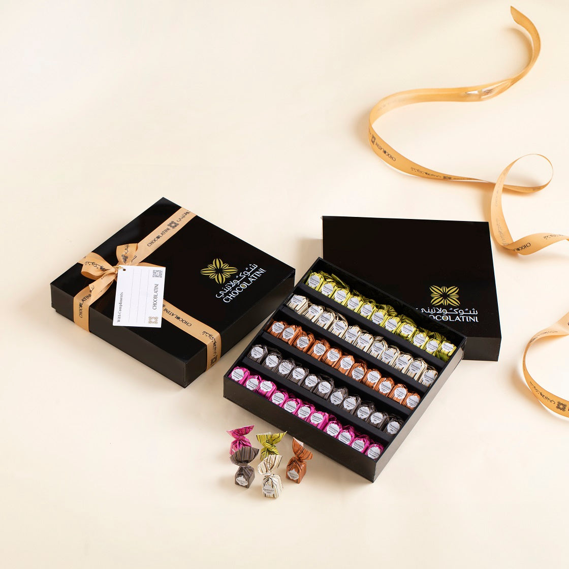 صندوق مجموعة تارتوفو من شوكولاتيني