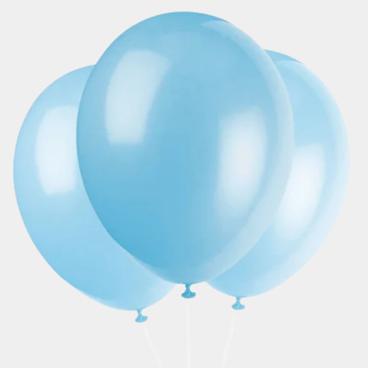 Classic 3pcs Blue Party Balloons