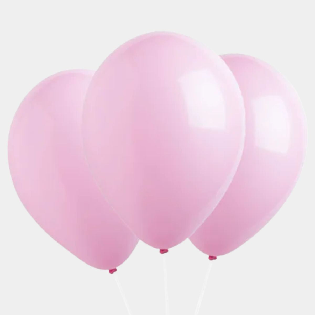 Classic 3pcs Pink Party Balloons