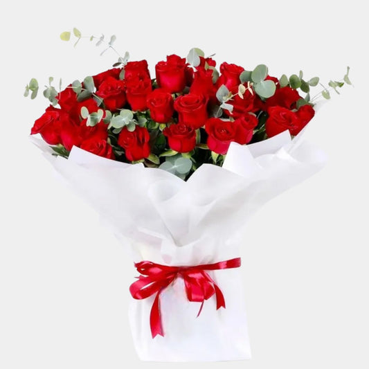 Classy 50 Red Rose Bouquet