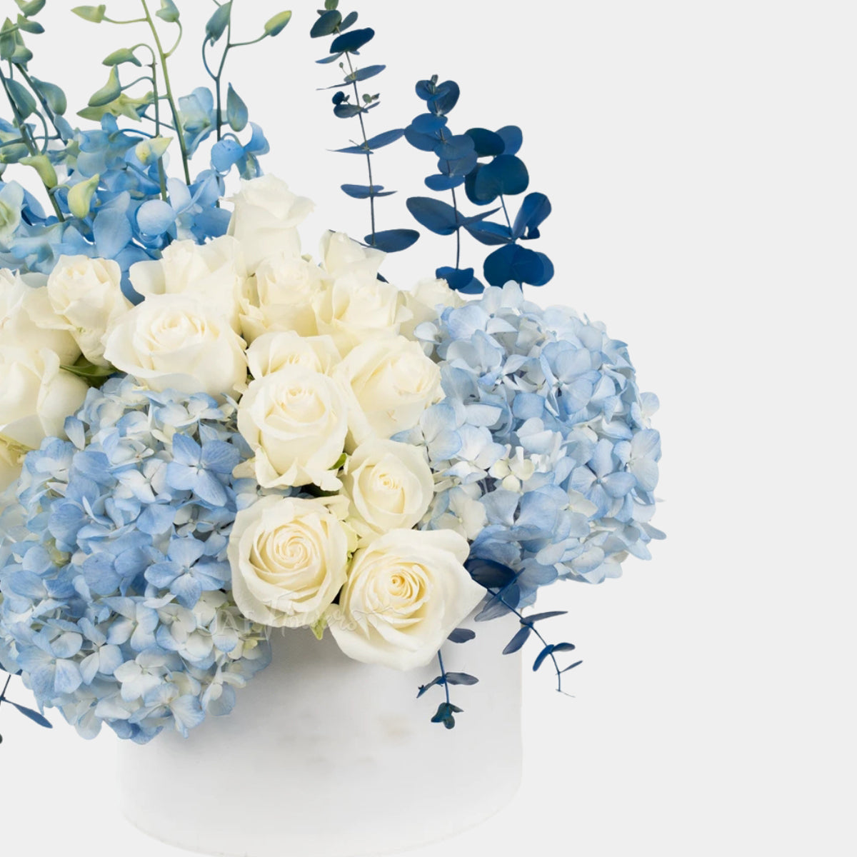 Blue Elegance Flower Box