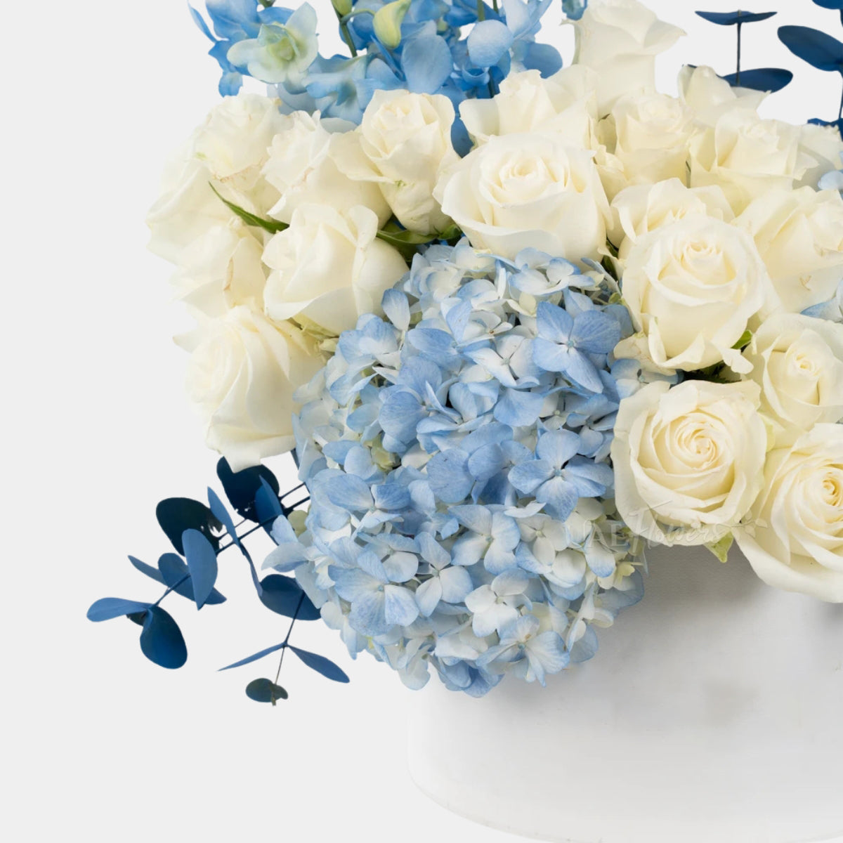 Blue Elegance Flower Box