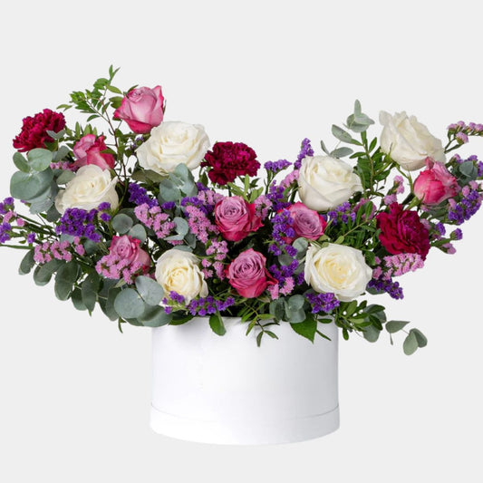 Lavender Blooms Flower Box