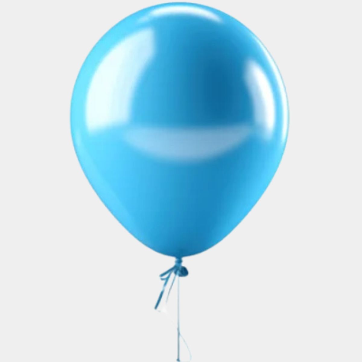 Light Blue Helium Balloon