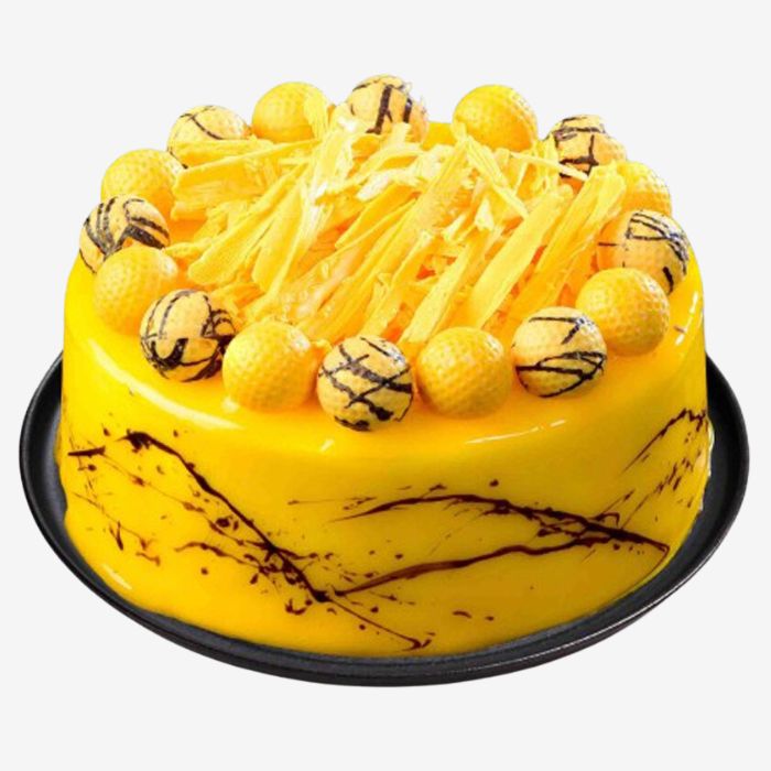 كيكة الشيفون بالمانجو