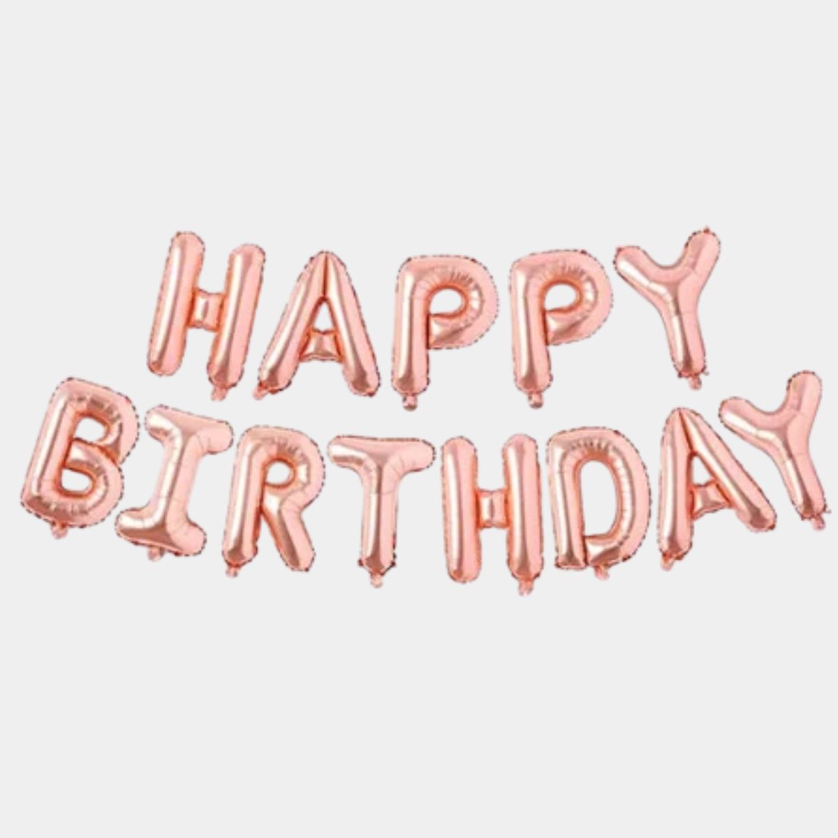 Pink Happy Birthday Wall Decor Balloon