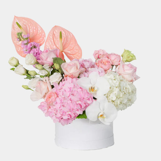 Pink Perfection Flower Box