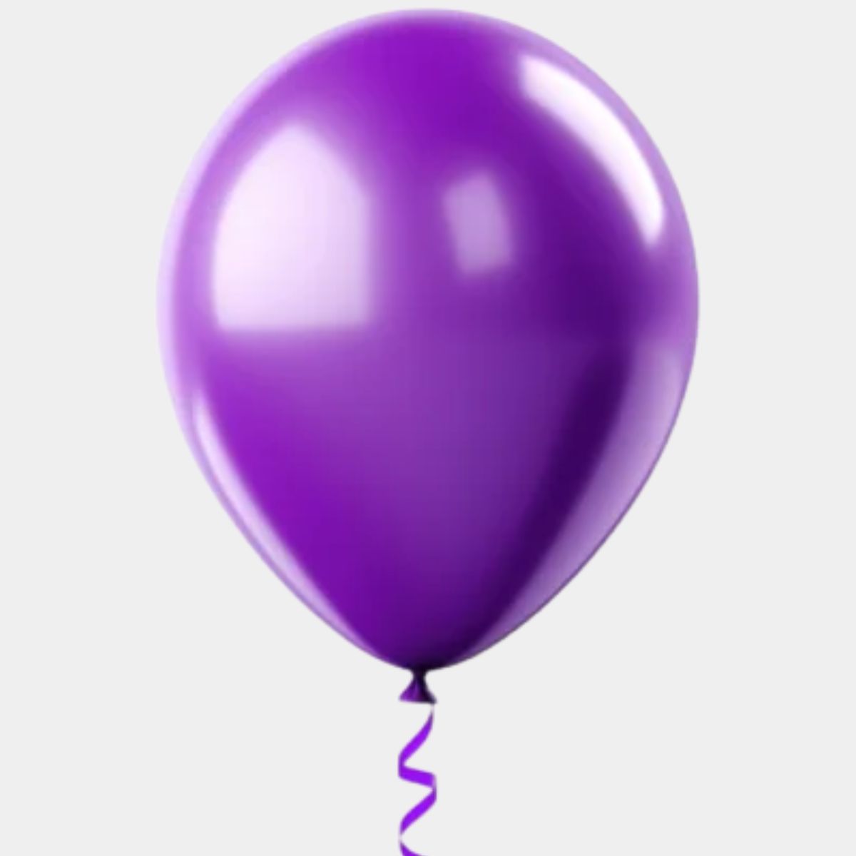 Purple Helium Balloon