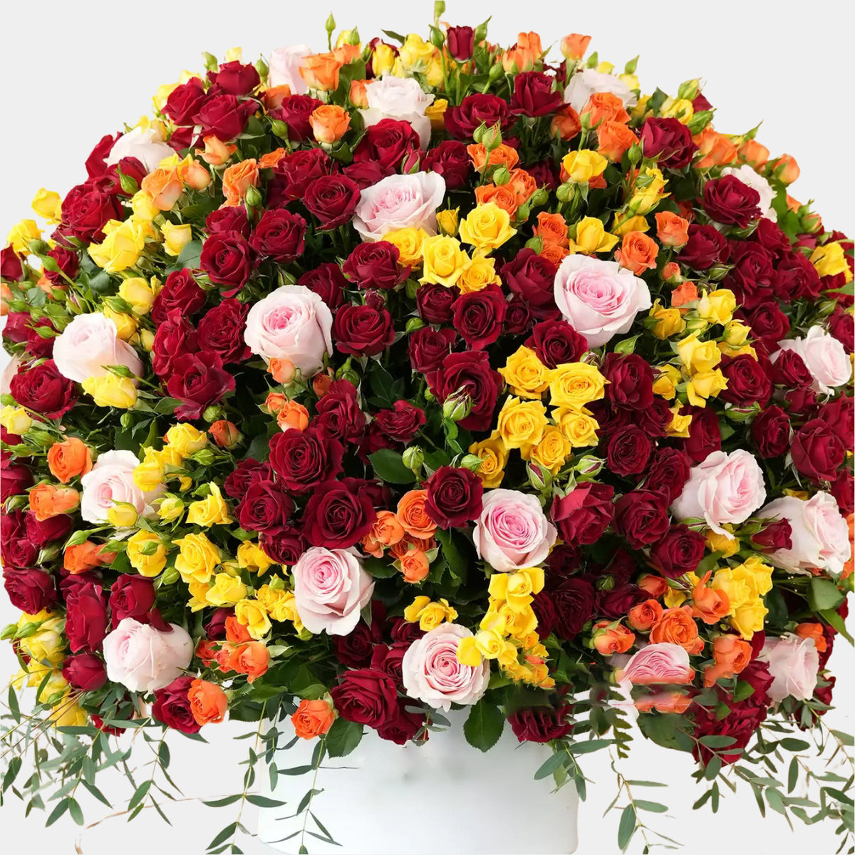 Spray Roses & Roses Flower Box