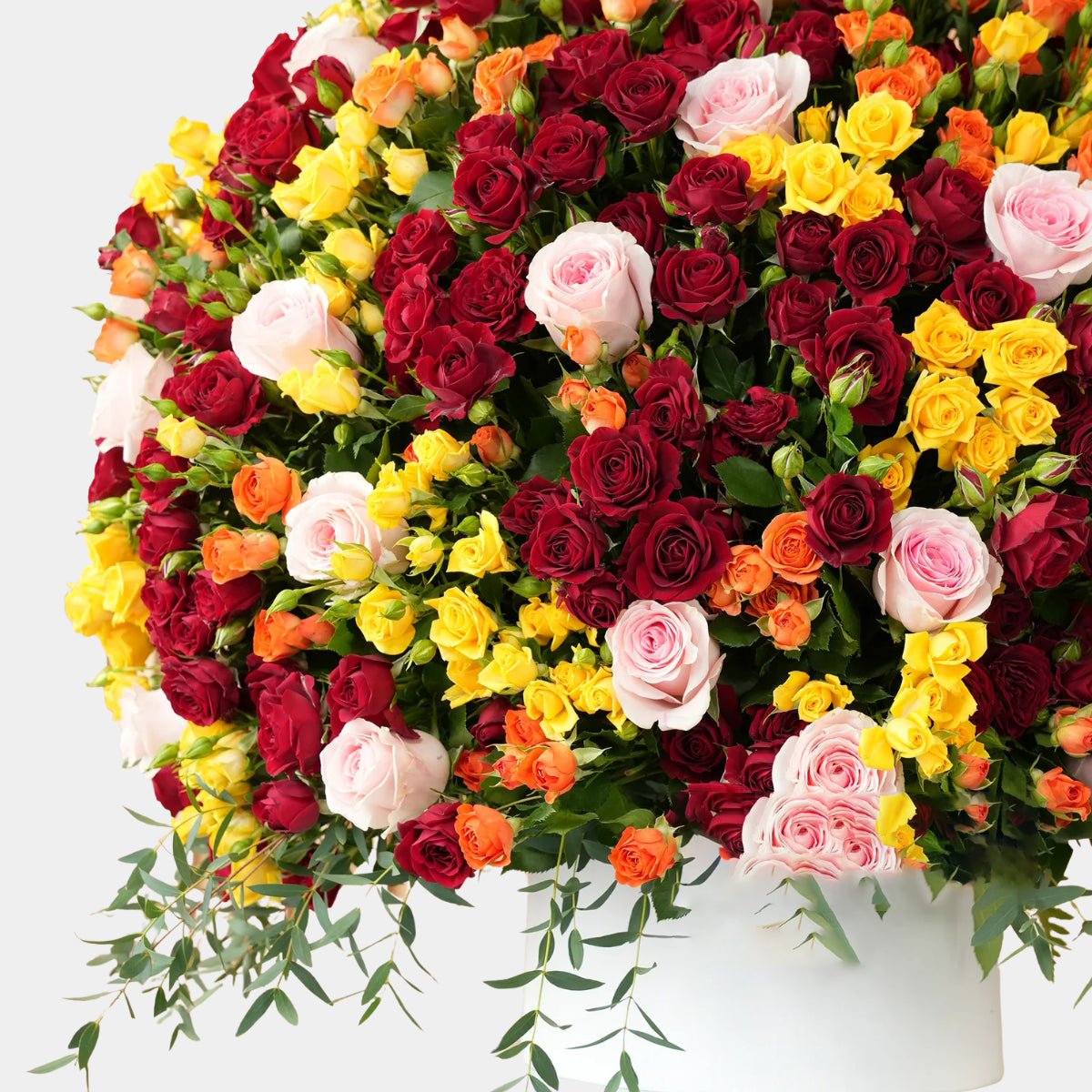 Spray Roses & Roses Flower Box