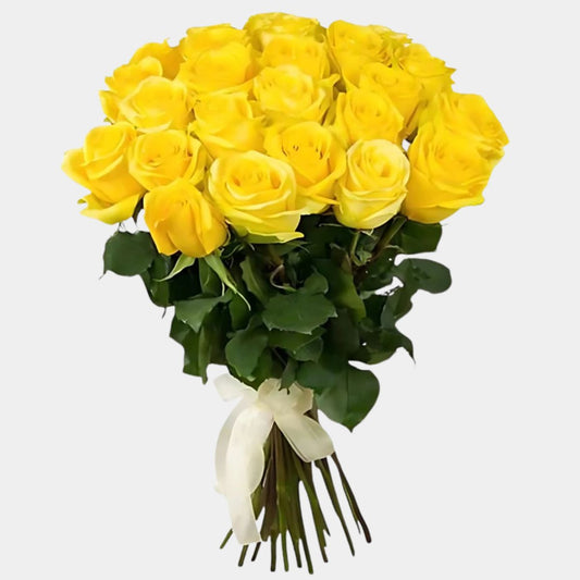 Sunny 24 Yellow Rose Bouquet