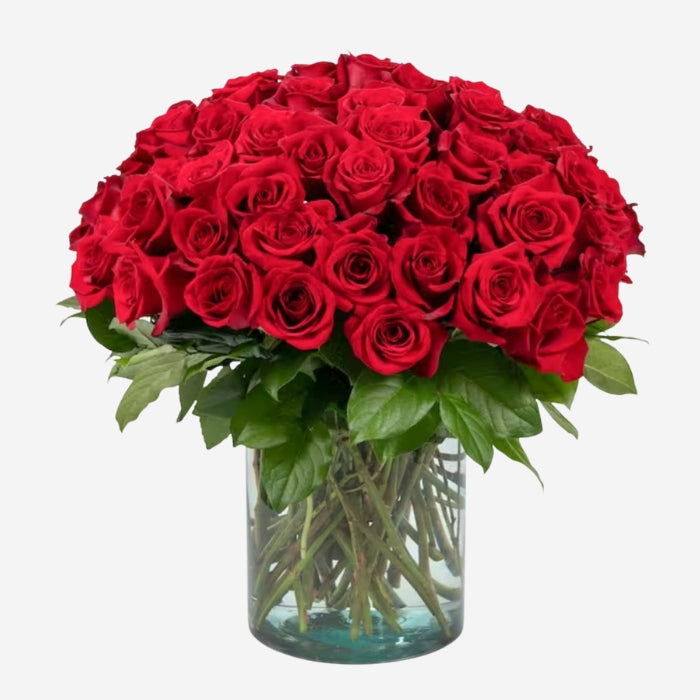 50 Stunning Red Roses