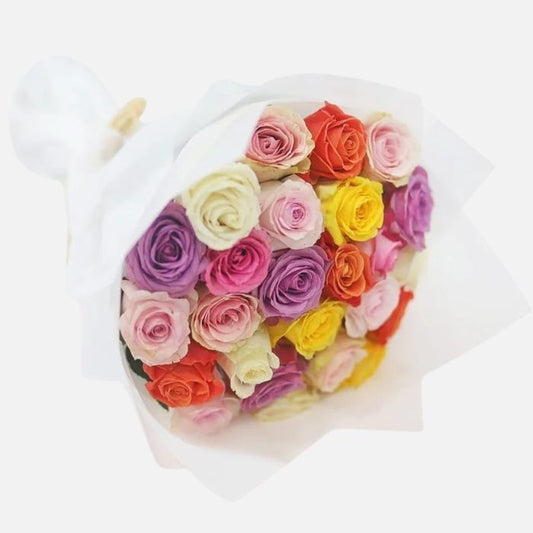 25 Mixed Roses Bouquet