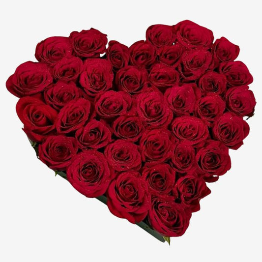 40 Roses in a Heart