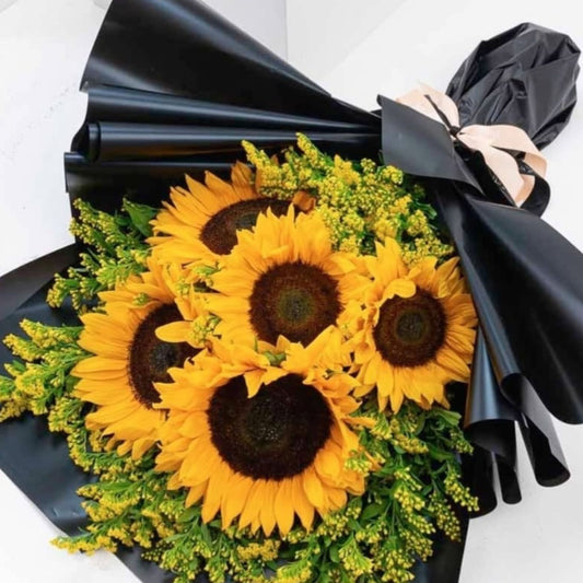 5 Sunflowers Bouquet