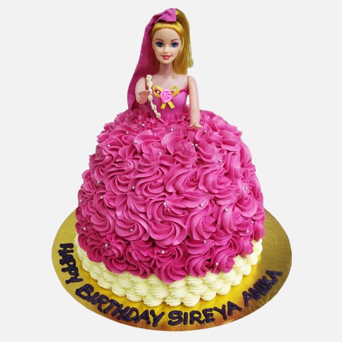 Barbie Doll Cake