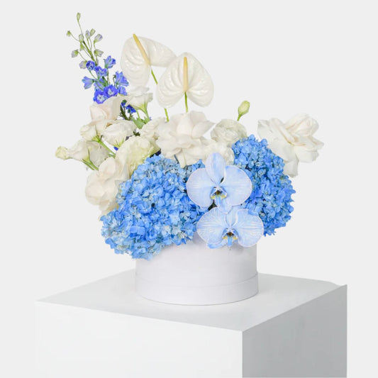 Blue Perfection Flower Box