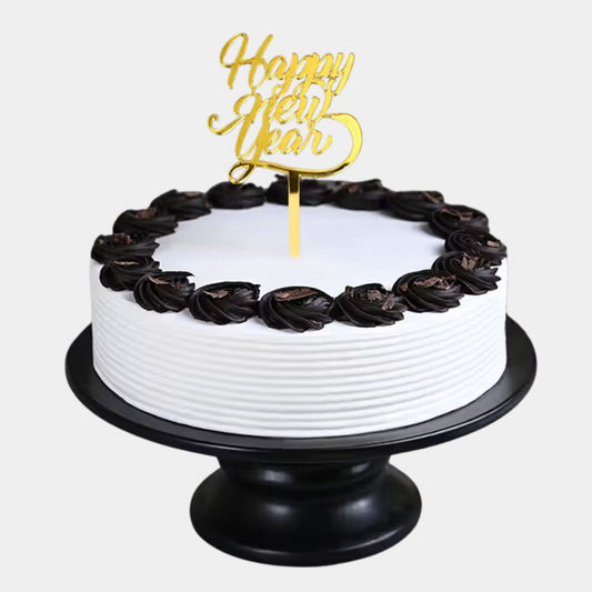 Elegant New Year Black Forest Cake