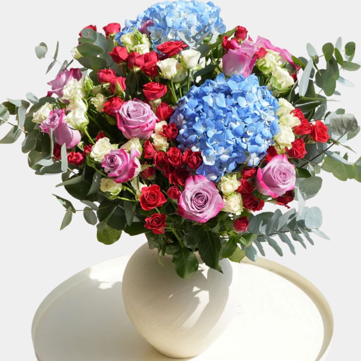 مزهرية فلورا الزرقاء