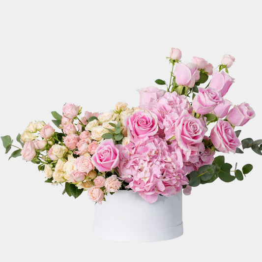 Flora Pink Flower Box