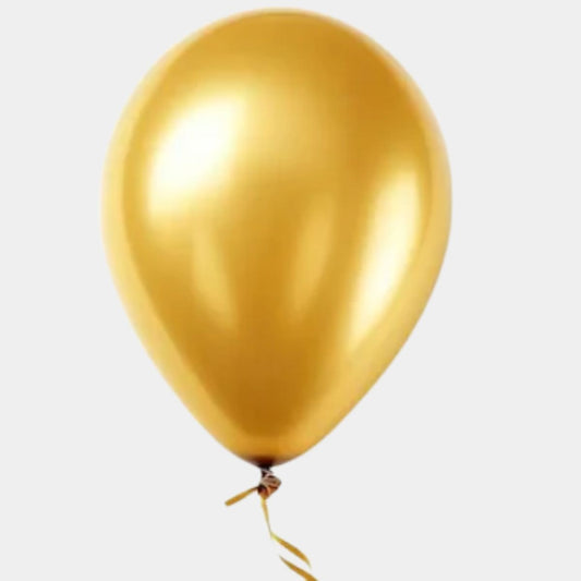 Gold Helium Balloon