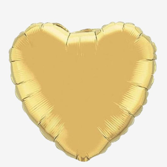 Golden Heart Balloon