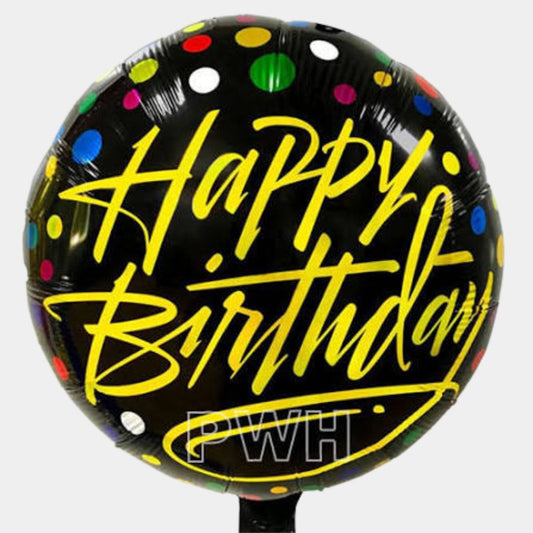 Happy Birthday Black