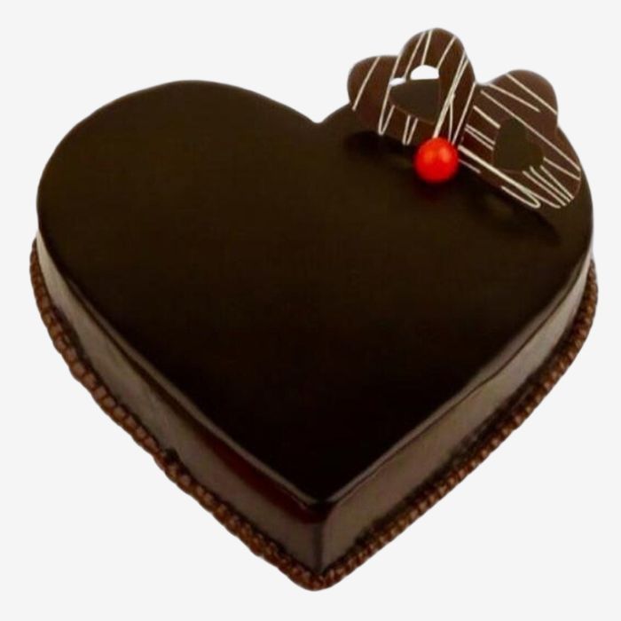 Heart Shape Chocolate Cake