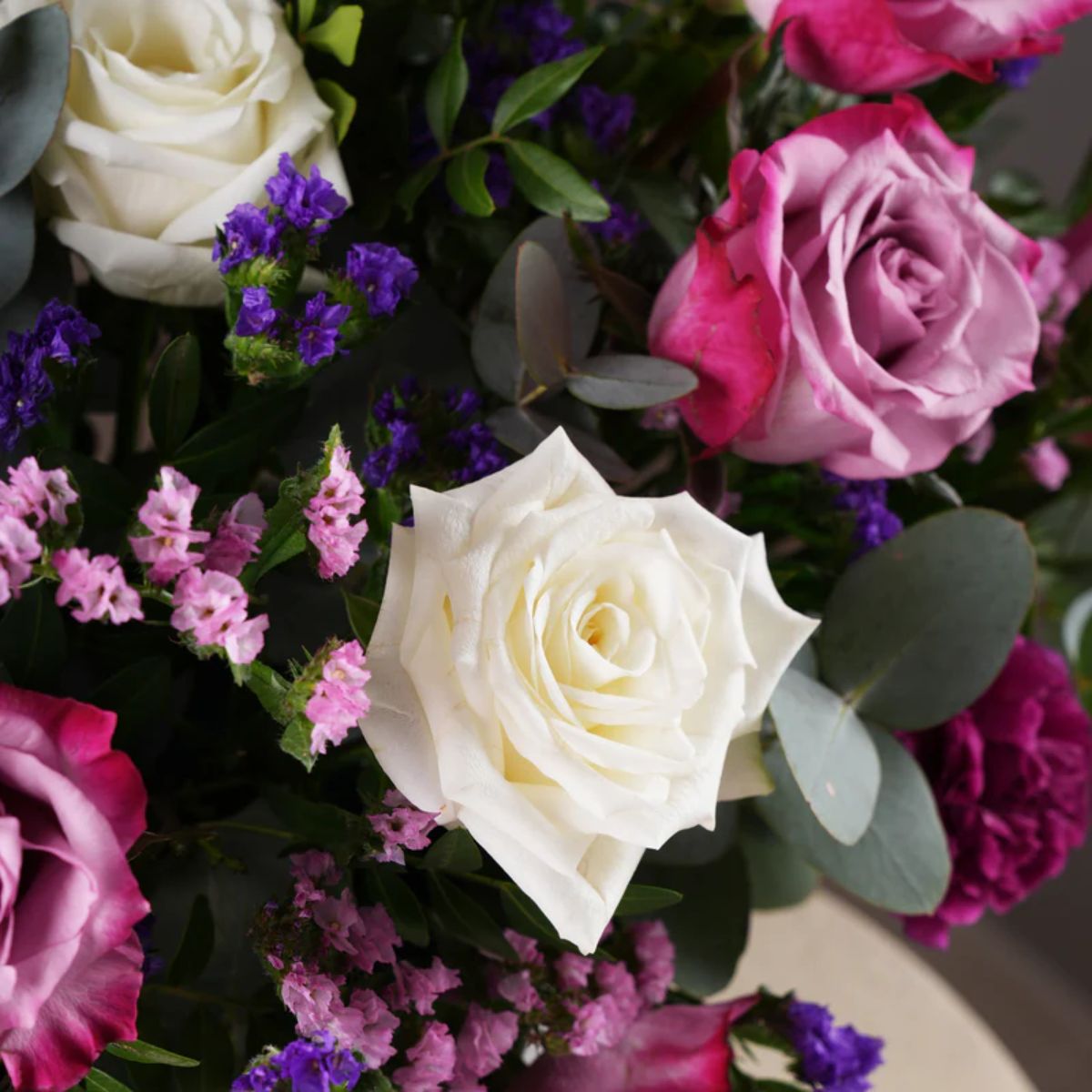 Lavender Blooms Flower Box