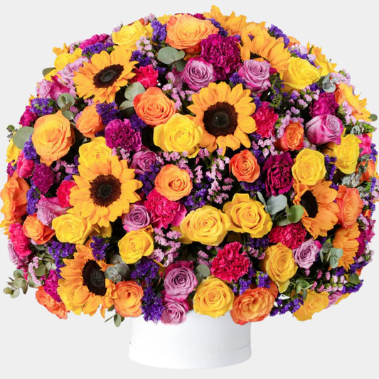 Luxury Vibrant Flower Box