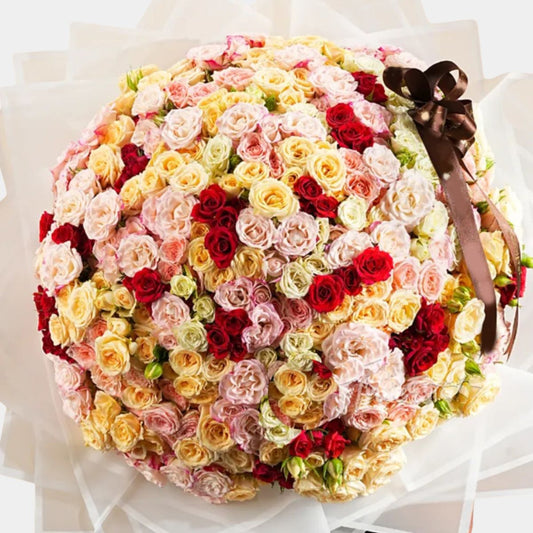 Mixed Spray Roses Bouquet