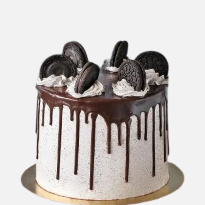 Oreo Cream Birthday Cake