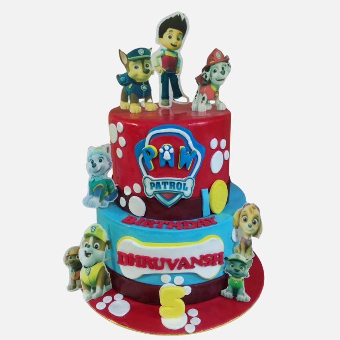 Paw Patrol Theme Cake