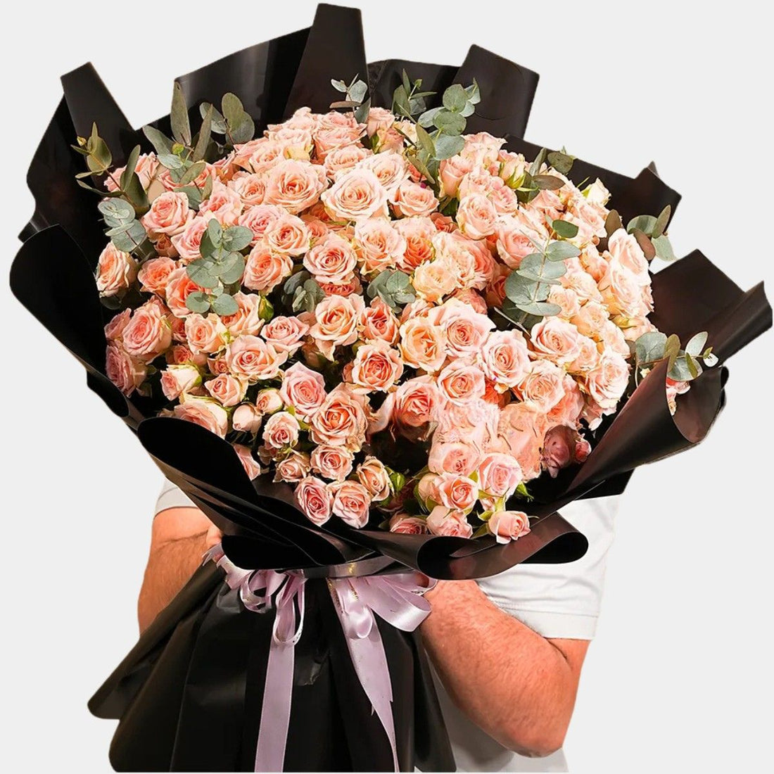 Pink Spray Roses Bouquet | FloraKuwait.com