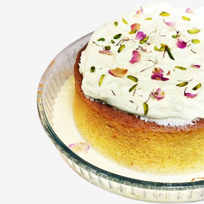 Saffron Milk Cake