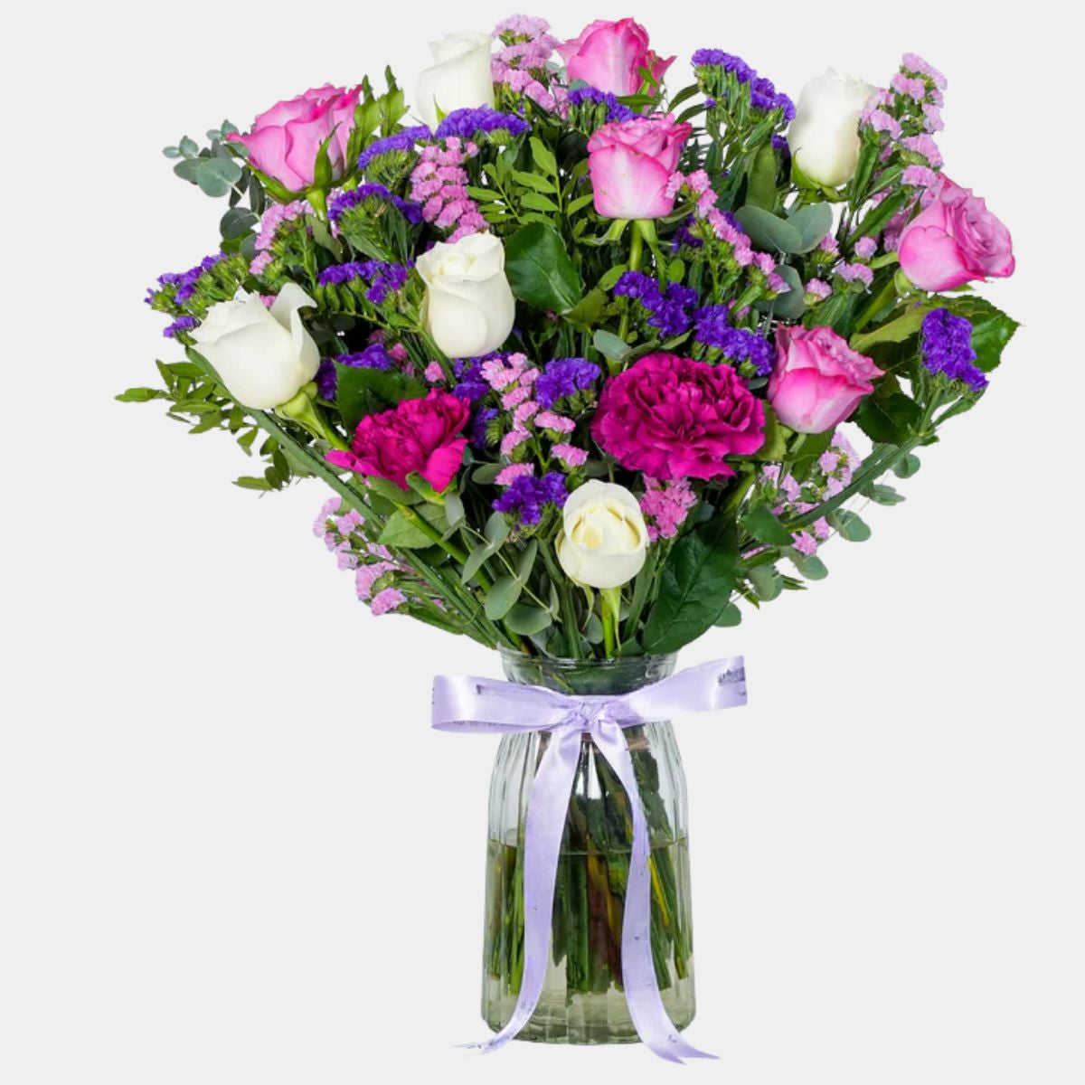 مزهرية زجاجية مخملية للحديقة