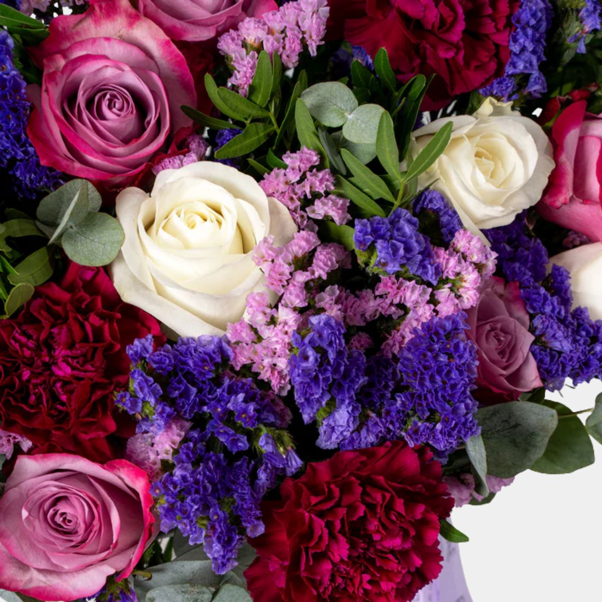 مزهرية زجاجية مخملية للحديقة