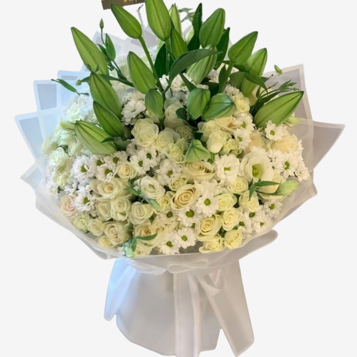 White Serenade Bouquet