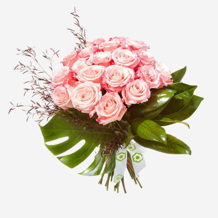 Pink Whisper Rose Bouquet