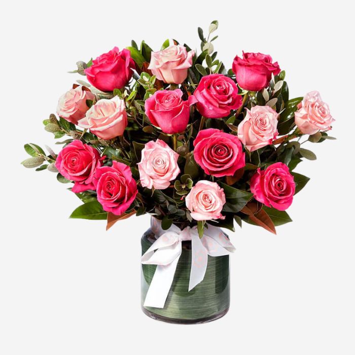 Pretty In Pink Flower Arrangement